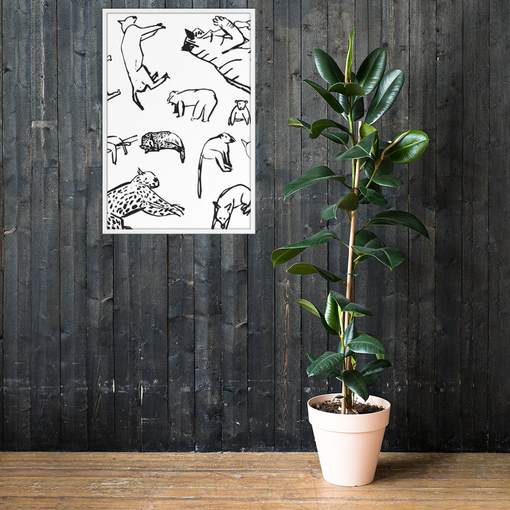 Animals | Framed Poster