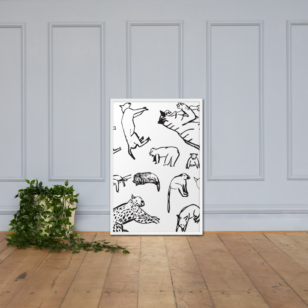 Animals | Framed Poster