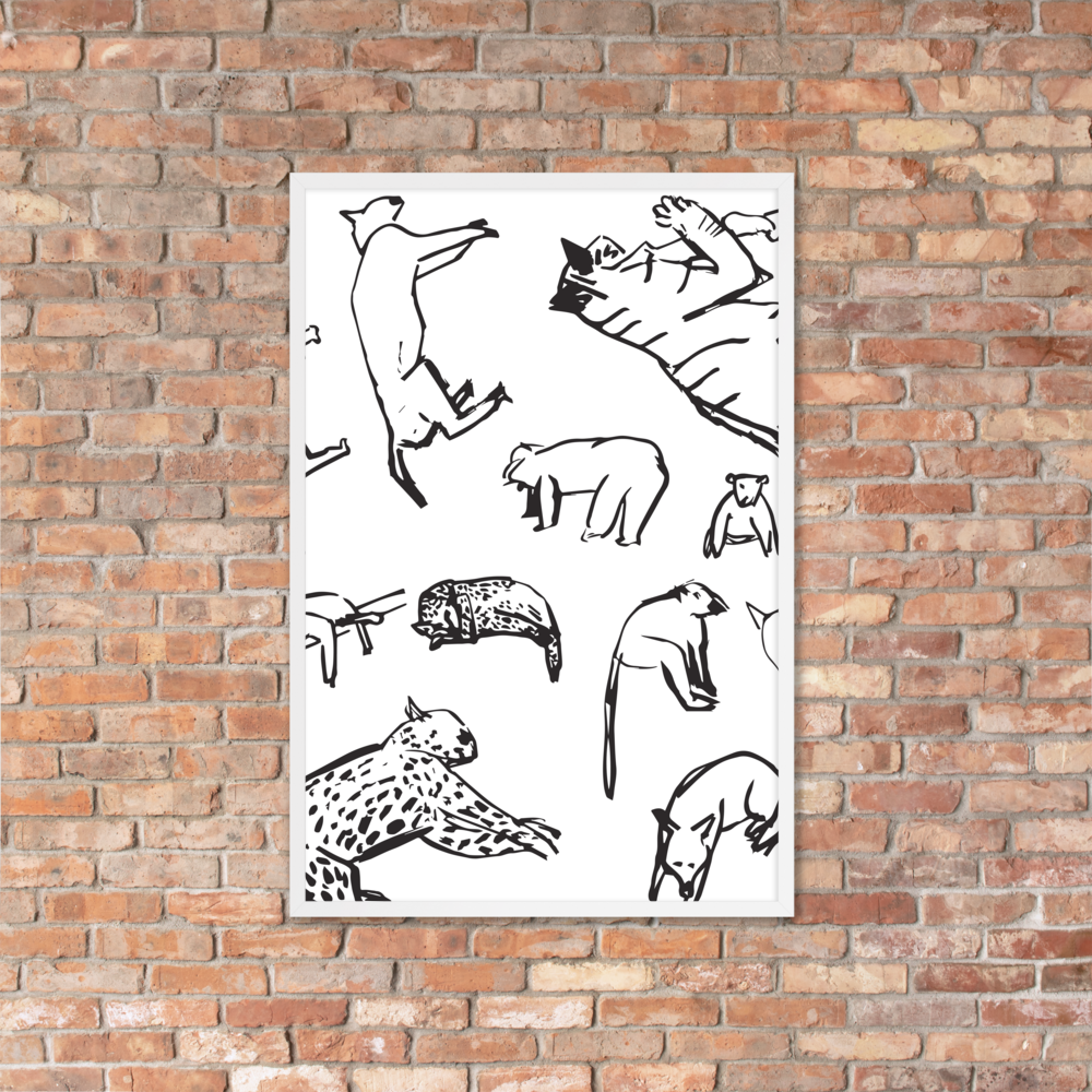 Animals | Framed Poster