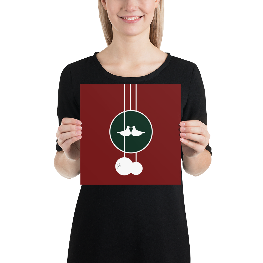 Joulu Linnut | Poster
