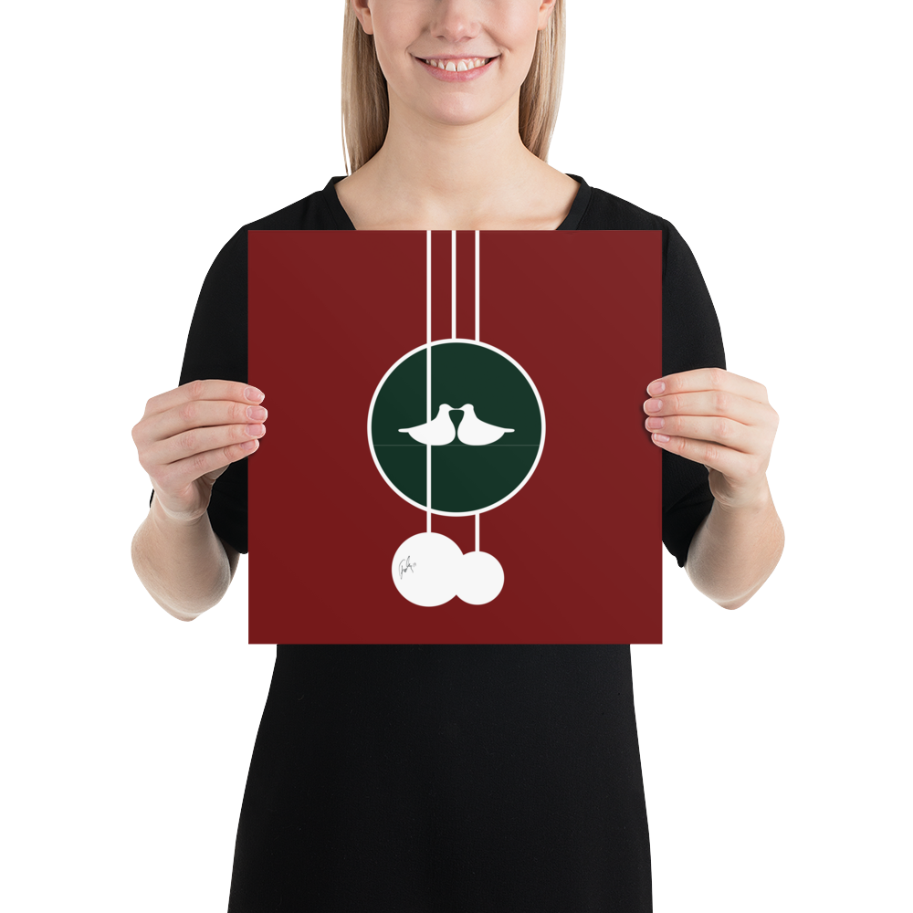 Joulu Linnut | Poster