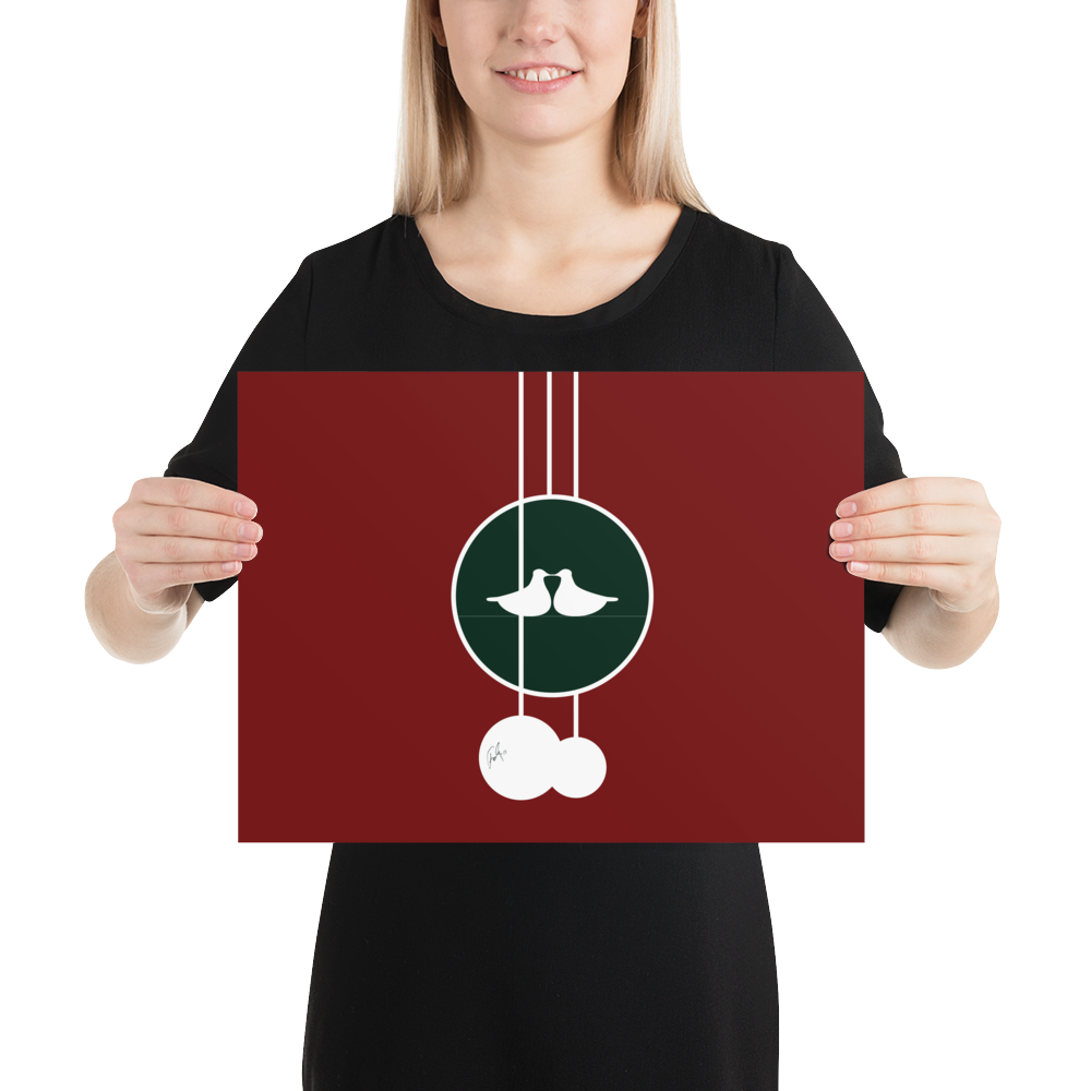 Joulu Linnut | Poster