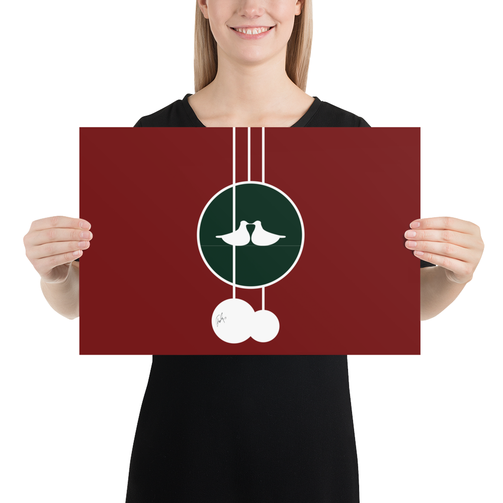 Joulu Linnut | Poster