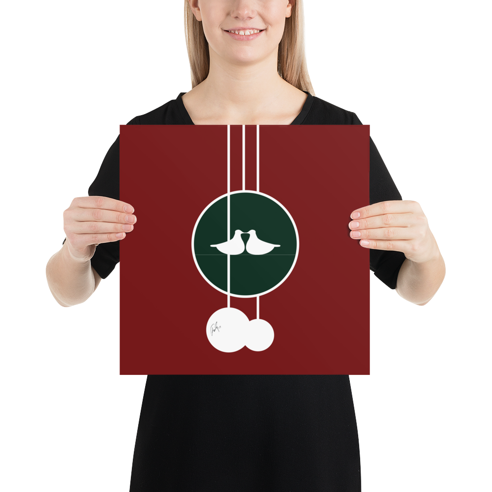 Joulu Linnut | Poster