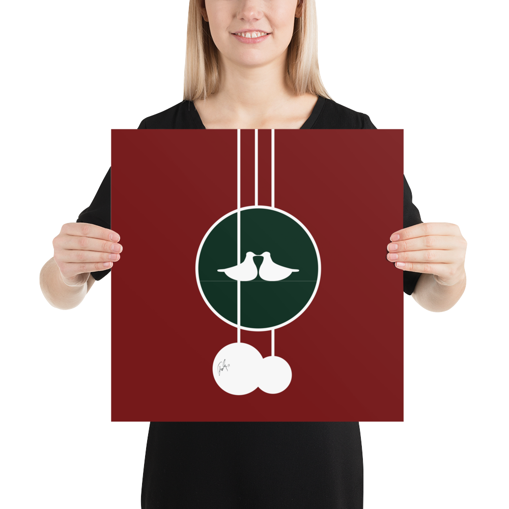Joulu Linnut | Poster
