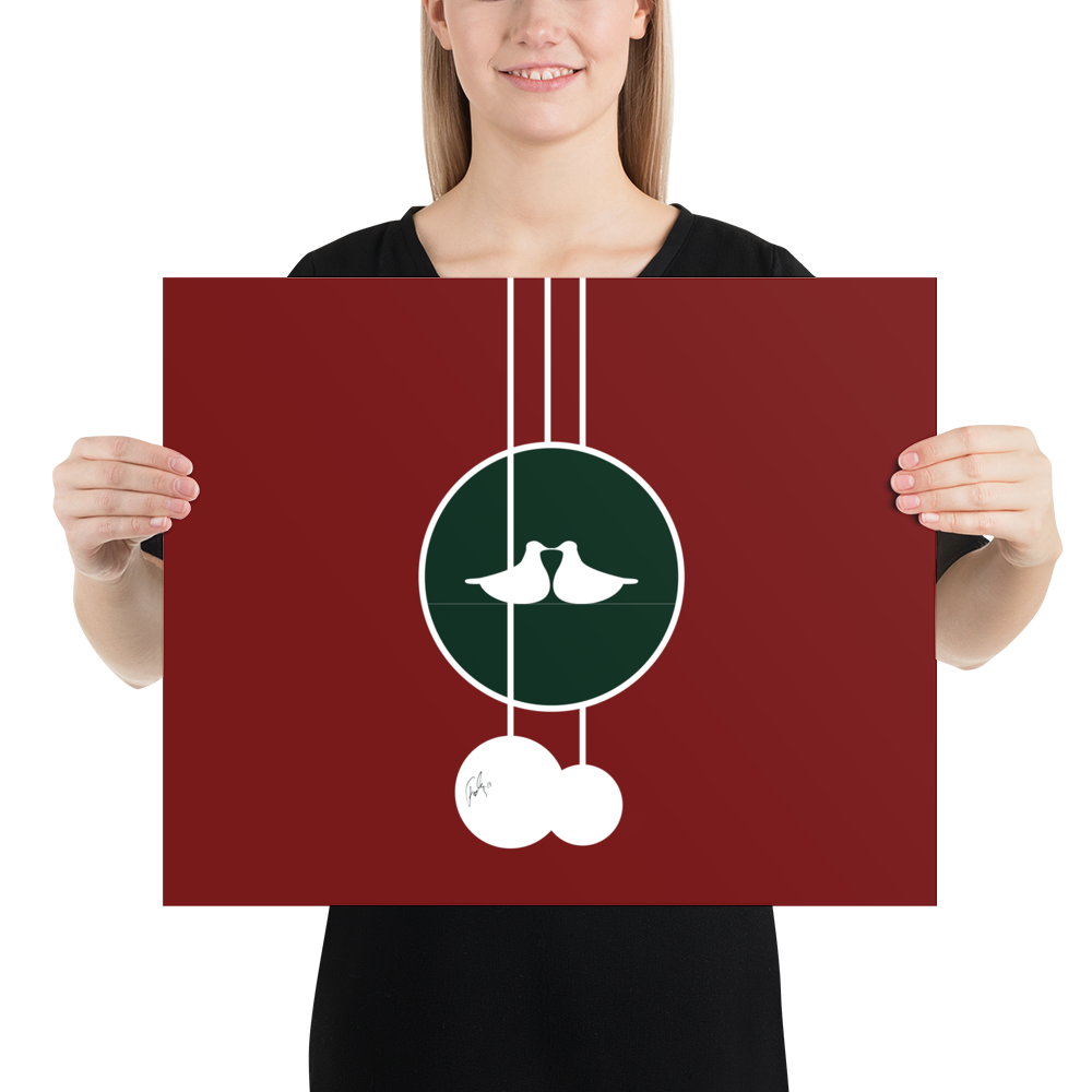 Joulu Linnut | Poster