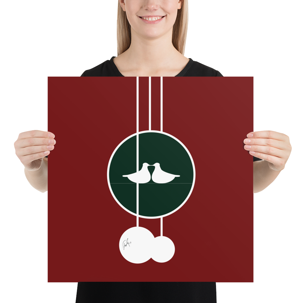 Joulu Linnut | Poster