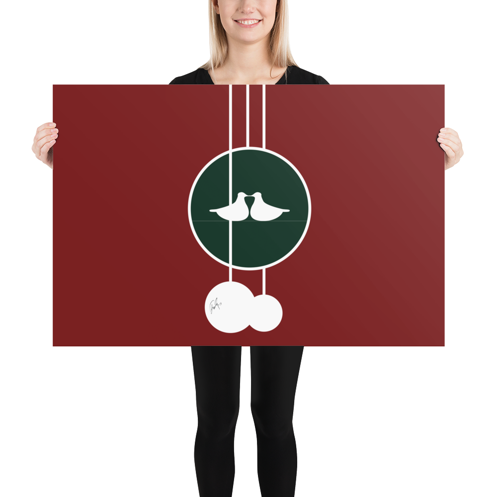 Joulu Linnut | Poster