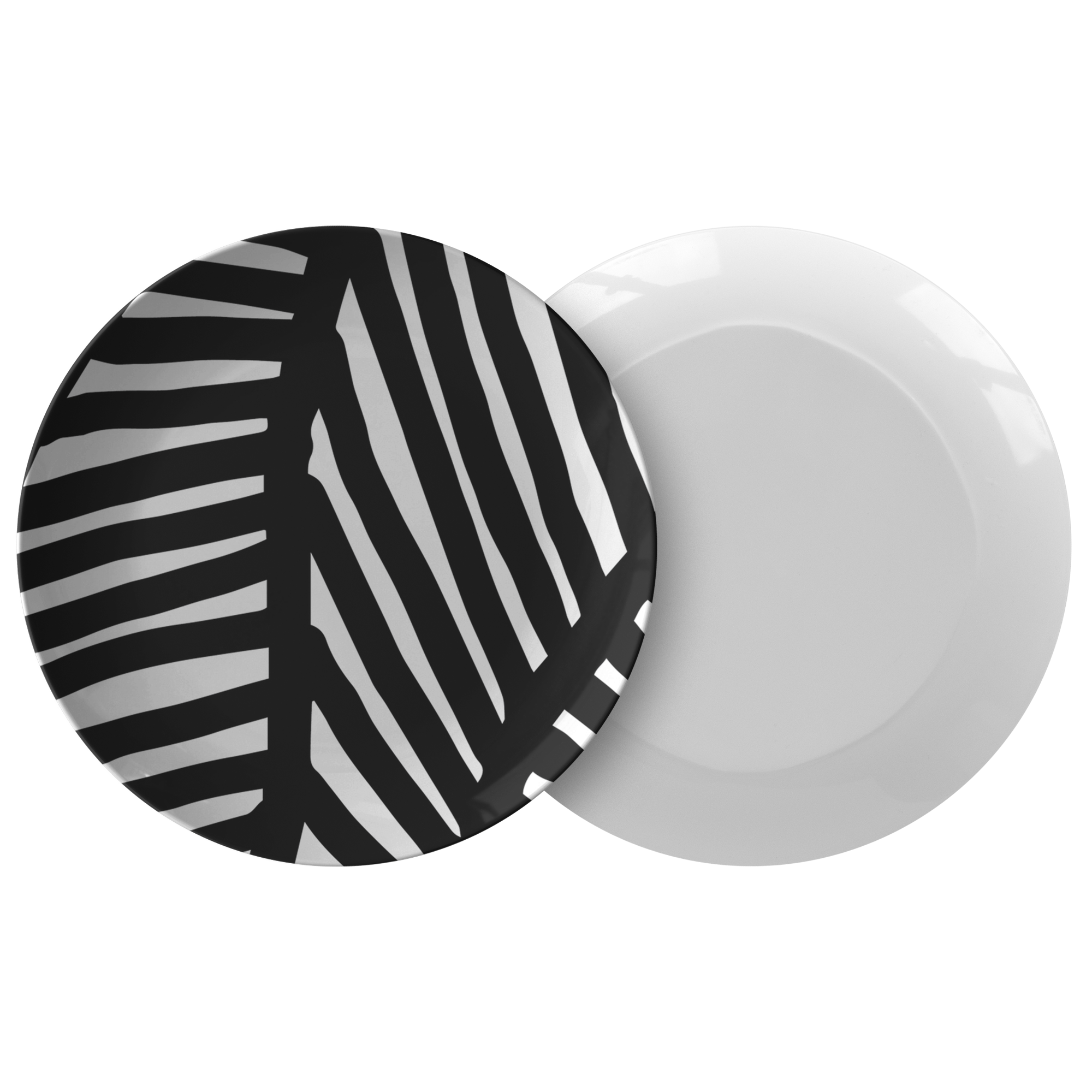 Black and White Ornament | Plate