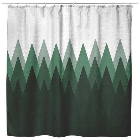 Finnish Forest | Cloth Shower Curtain
