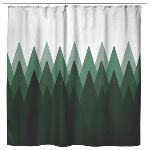Finnish Forest | Cloth Shower Curtain