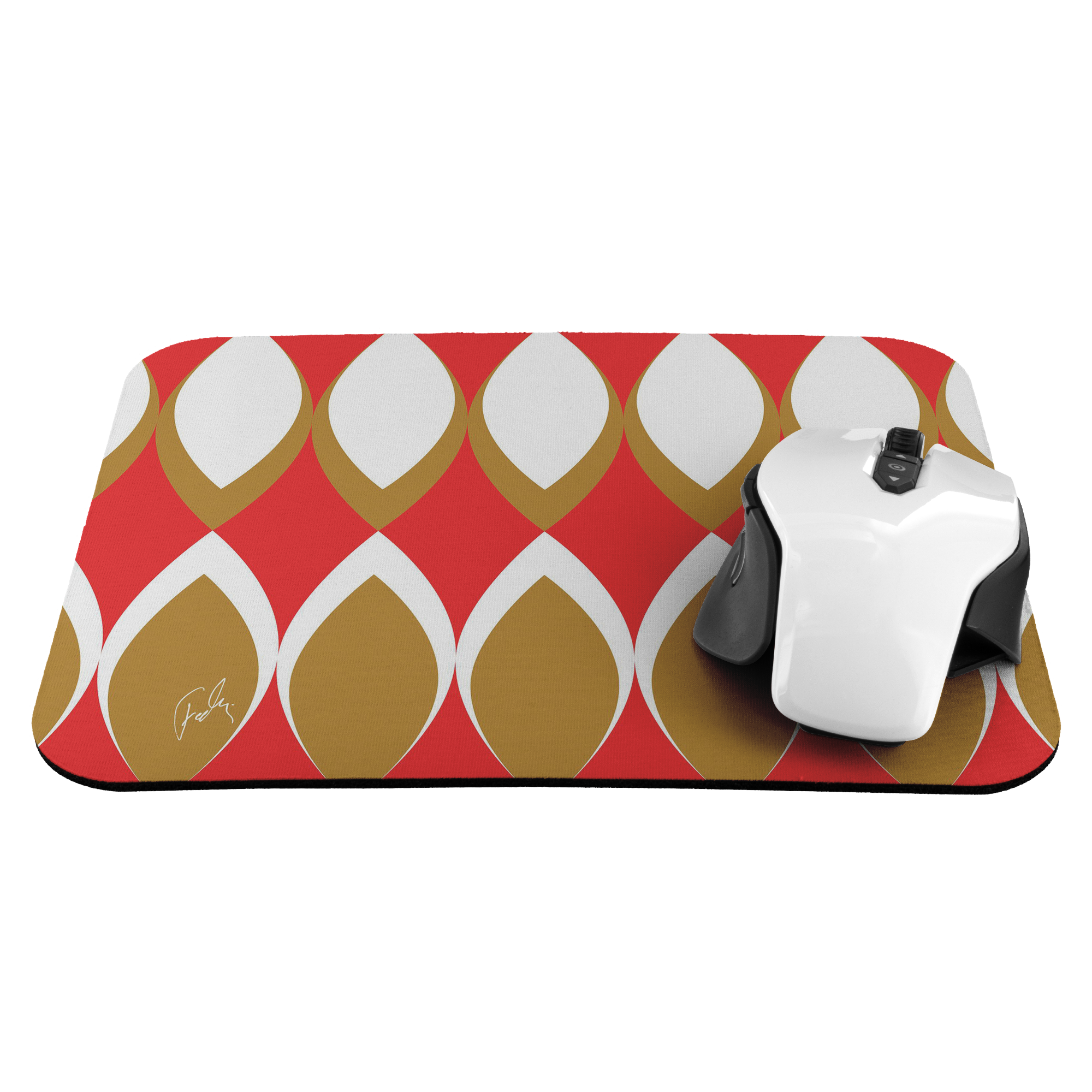 Golden Eye Christmas | Mousepad