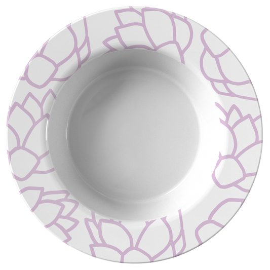 Pink Pastel Flowers | Bowl