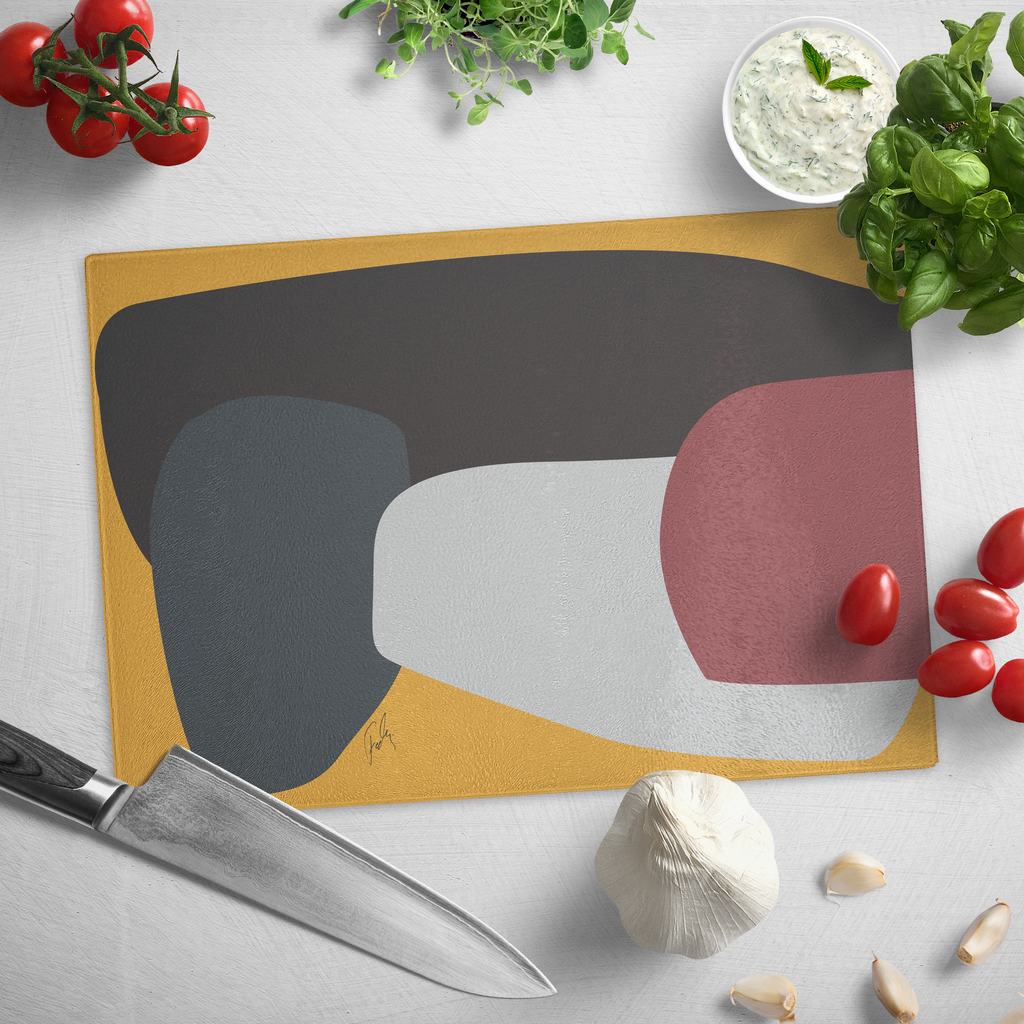 Stones | Glass Cutting Board