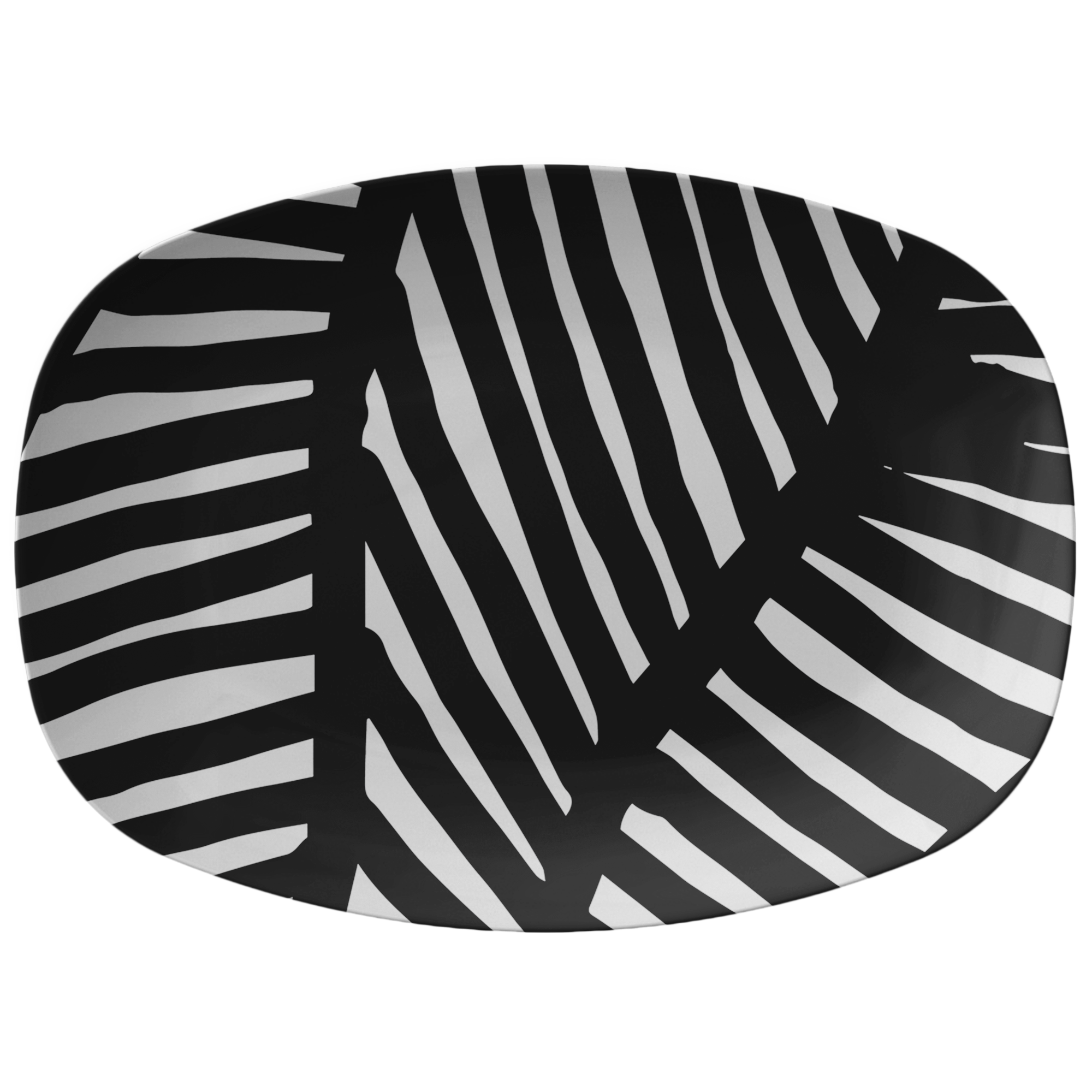 Black and White Ornament | Platter