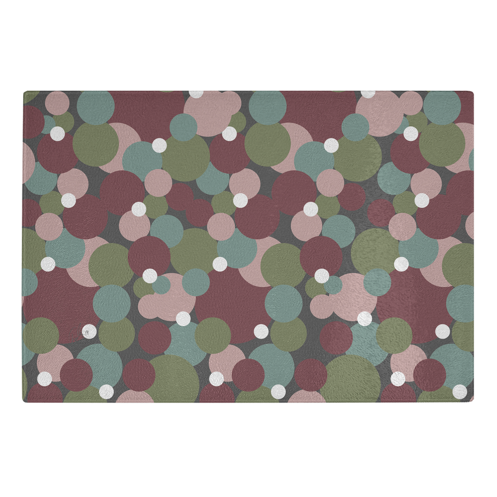 Autumn Joy | Glass Cutting Board