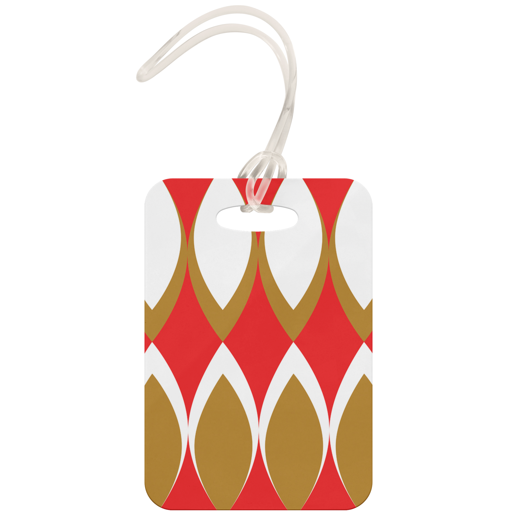 Golden Eye Christmas | Luggage Tag