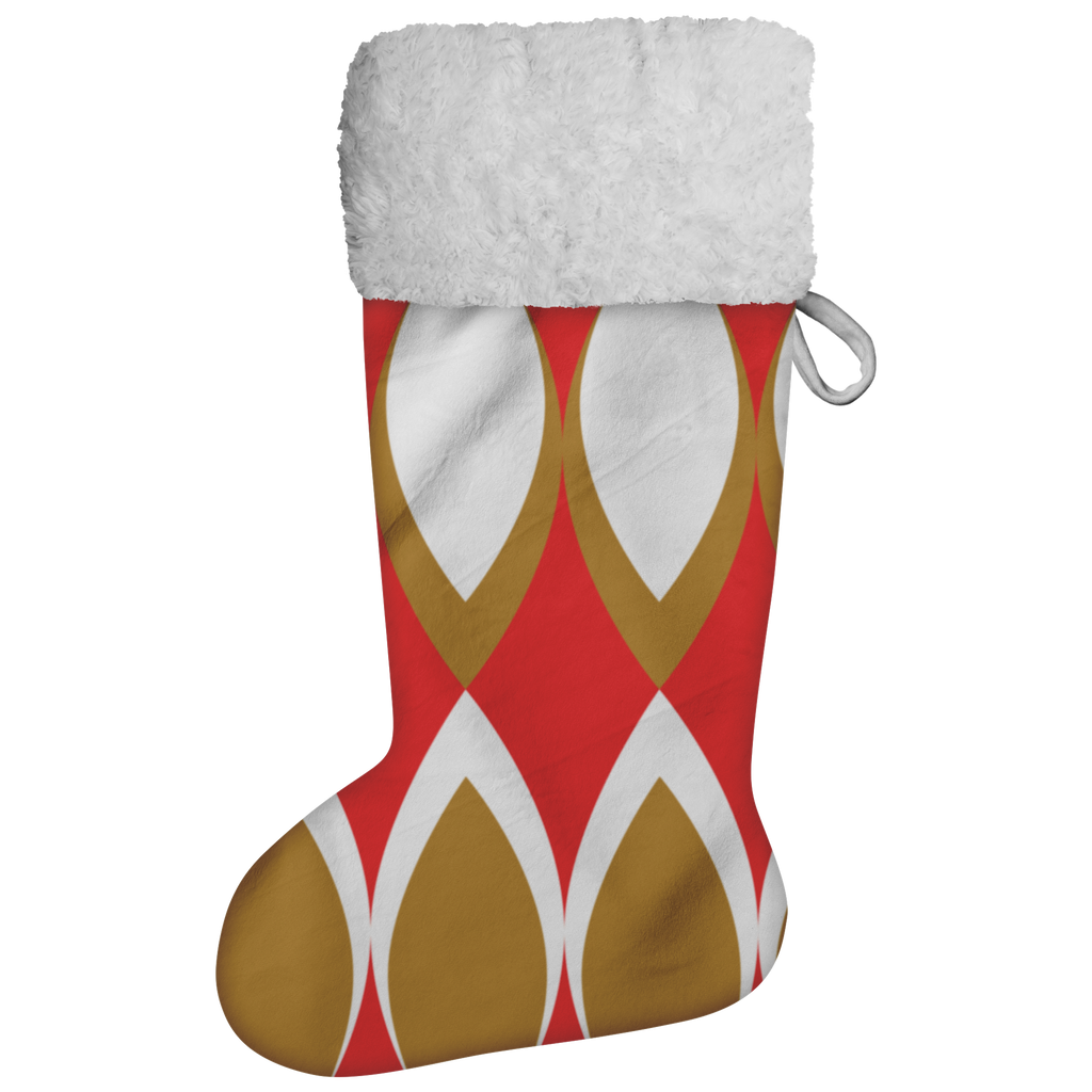 Golden Eye Christmas | Christmas Stocking