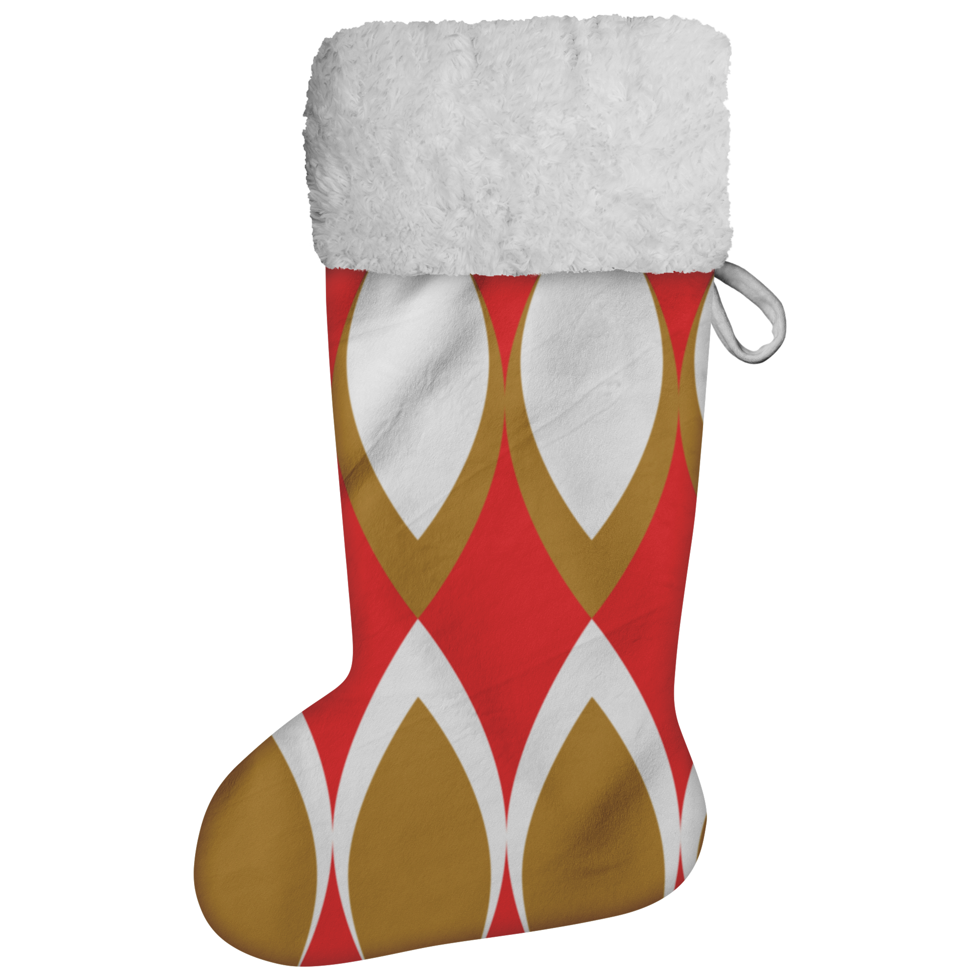 Golden Eye Christmas | Christmas Stocking