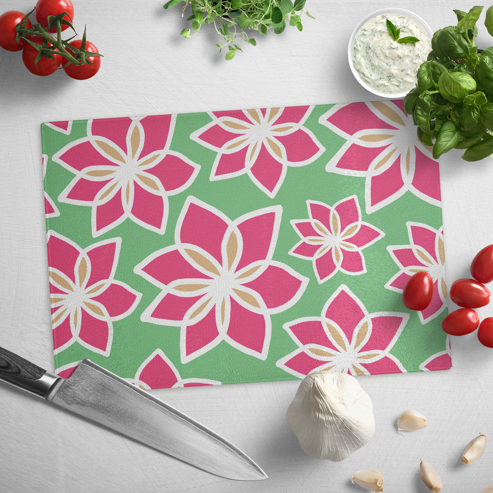 International Women's Day | Glass Cutting Board