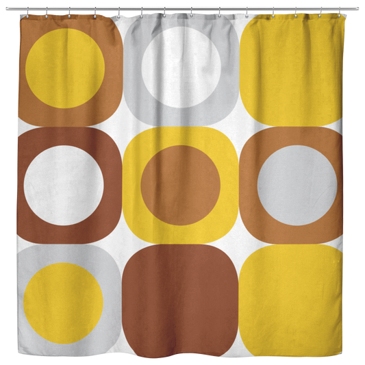 Autumn Ornament | Cloth Shower Curtain