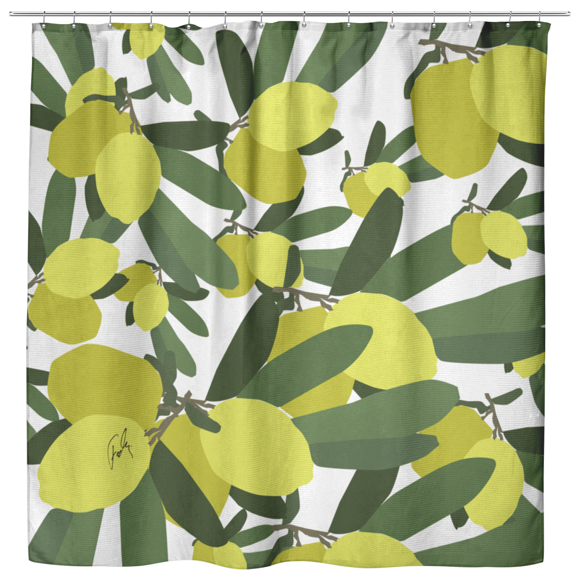 Olive Tree | Cloth Shower Curtain
