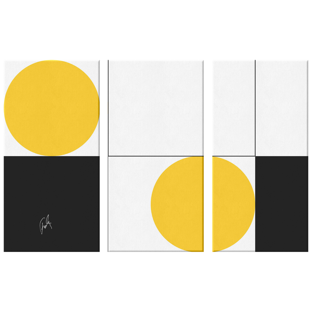Local Sun | 3 Piece Canvas