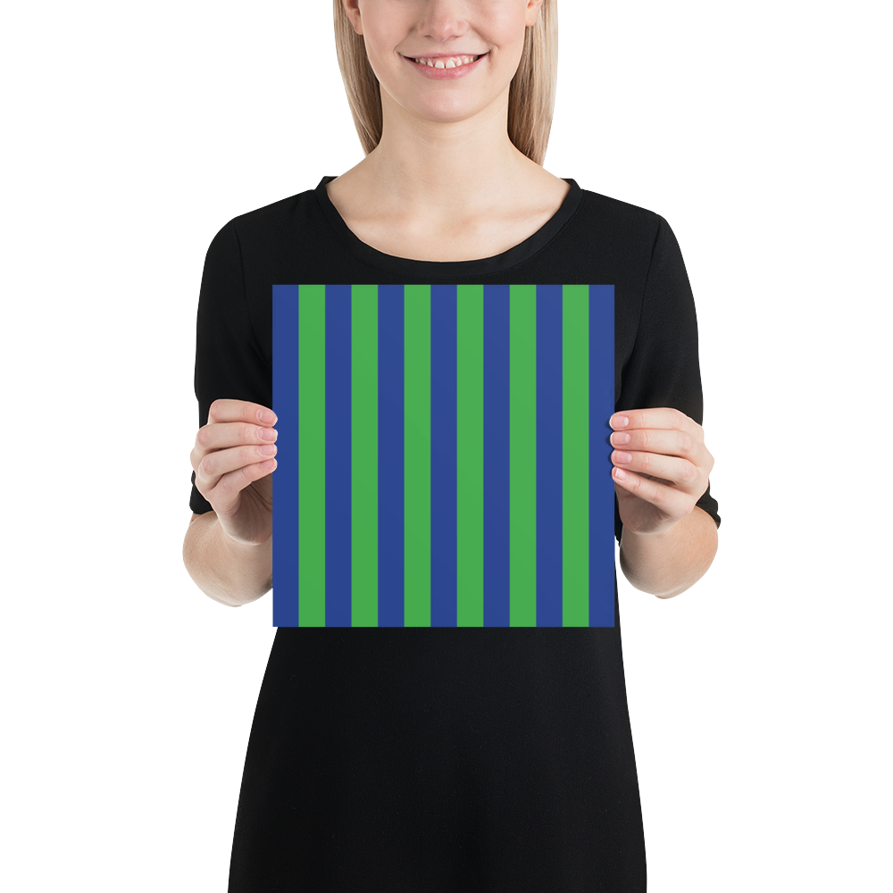 Green and Blue | Poster