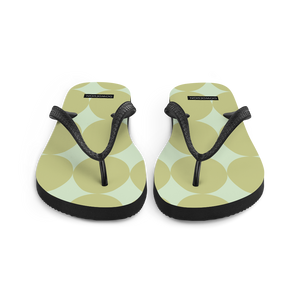 Easter Pattern Olive | Flip-Flops