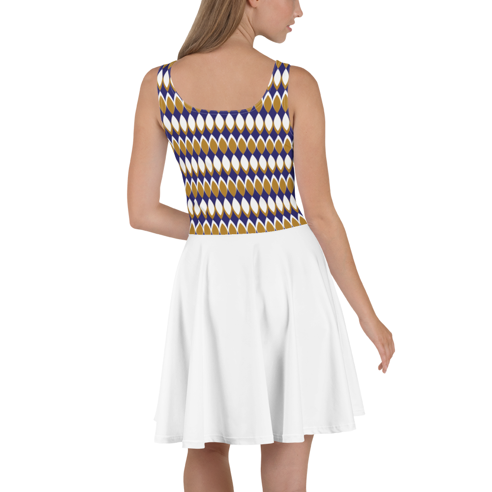 Golden Eye Ornament | Skater Dress