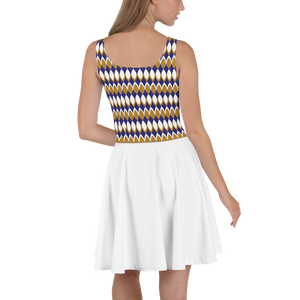 Golden Eye Ornament | Skater Dress