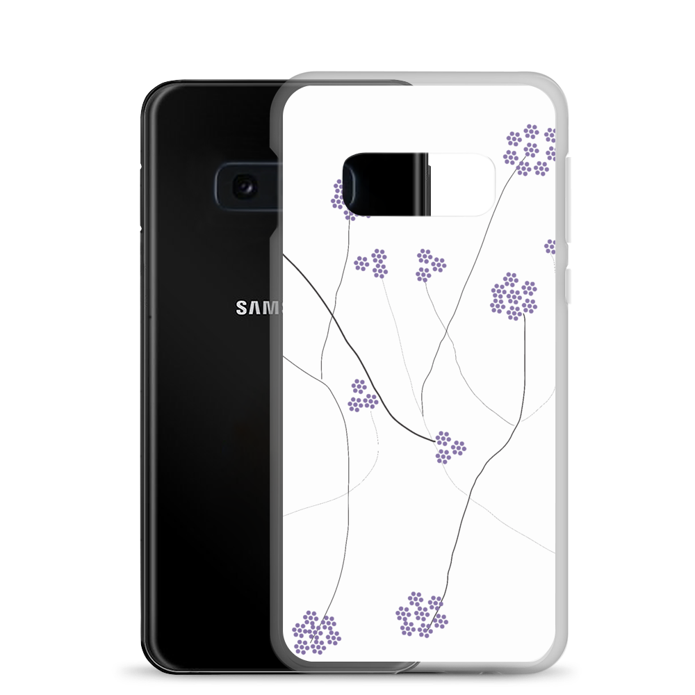 Purple Small Flowers | Samsung Case