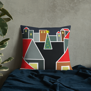 December Eve Red | Pillow