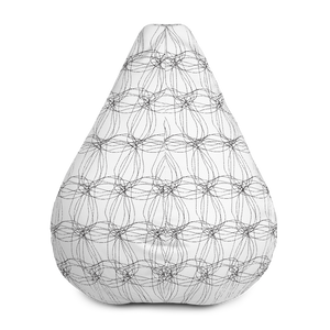 Ornament Graphic Flowers | Bean Bag Chair