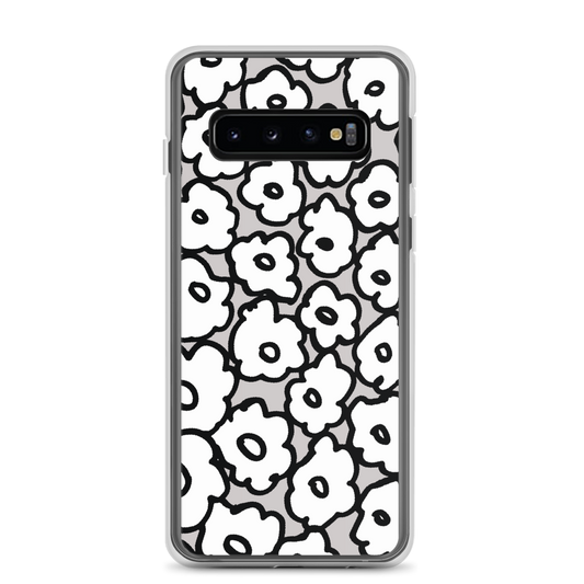 Happy White Flowers | Samsung Case