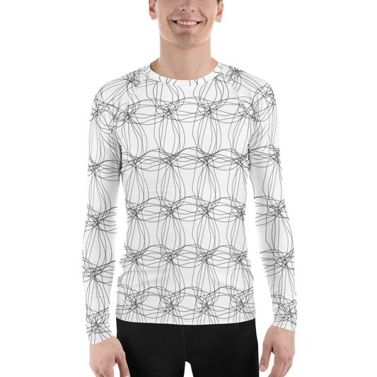 Ornament Graphic Flowers | Men's Rash Guard