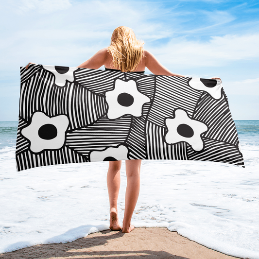 Black Ornament | Towel