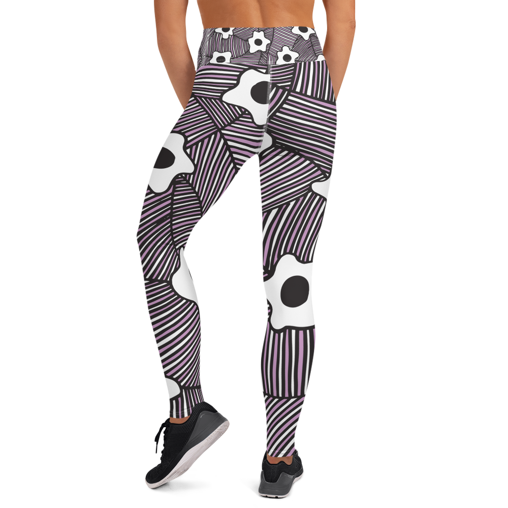 Pink Ornament | Yoga Leggings