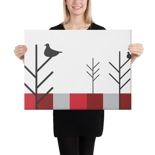 Christmas Birds | Canvas