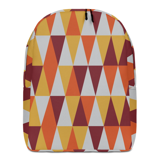 Autumn Triangles | Minimalist Backpack