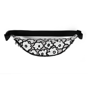 Happy White Flowers | Fanny Pack