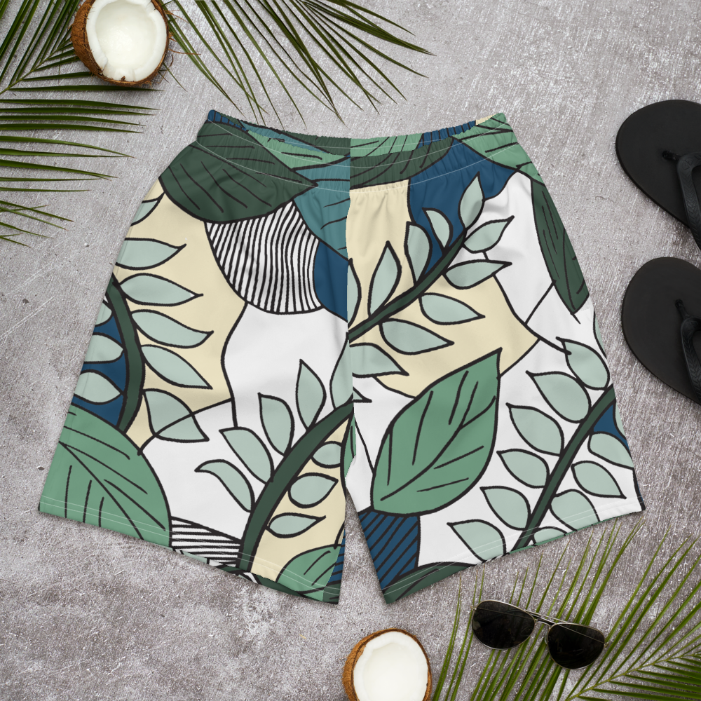 Summer Vibes | Men's Athletic Long Shorts