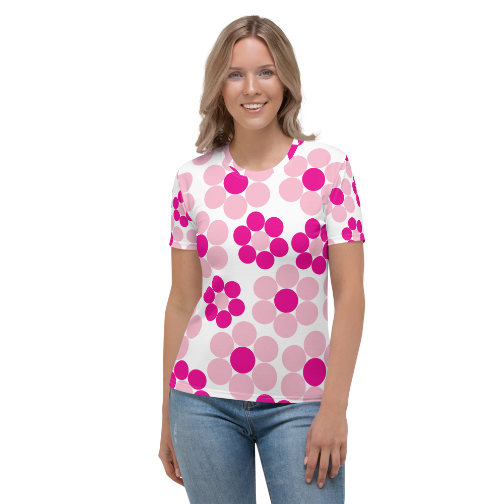 Happy Flowers Ornament | Women's T-Shirt
