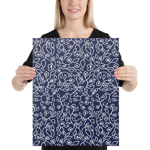 White Small Flowers | Canvas