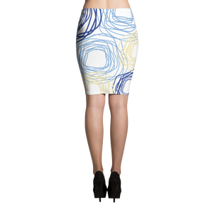 Cheery Flowers | Pencil Skirt