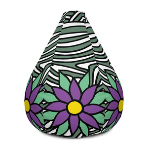 Flower Ornament | Bean Bag Chair