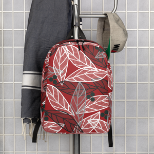 Christmas Leaves | Minimalist Backpack