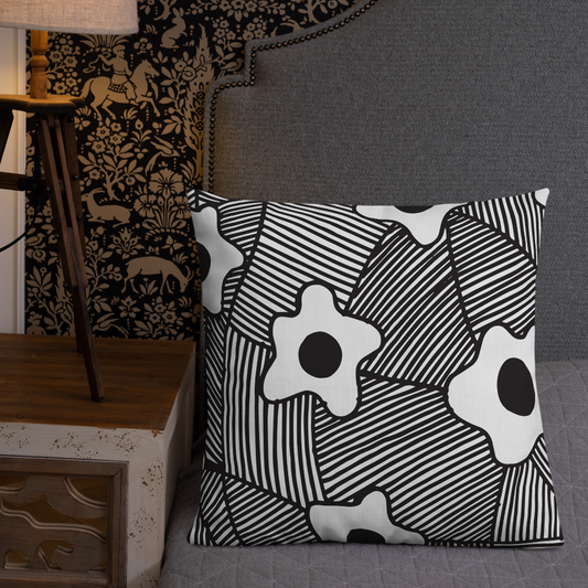 Black Ornament | Pillow