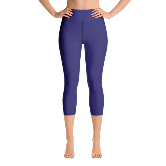 Golden Eye Ornament | Yoga Capri Leggings