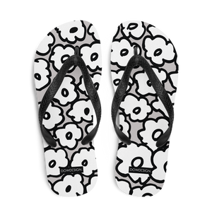 Happy White Flowers | Flip-Flops